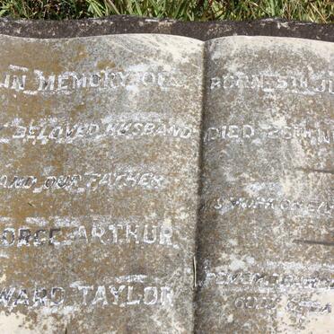 TAYLOR George Arthur Edward 1881-1940