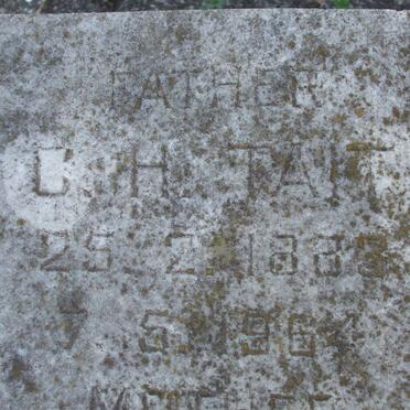 TAIT C.H 1883-1964 &amp; H.J. VAN ROOYEN 1884-1968, TAIT Harry P. 1920-1957