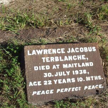 TERBLANCHE Lawrence Jacobus -1936