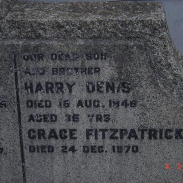 TERHART Harry Denis -1948 :: FITZPATRICK Grace -1970
