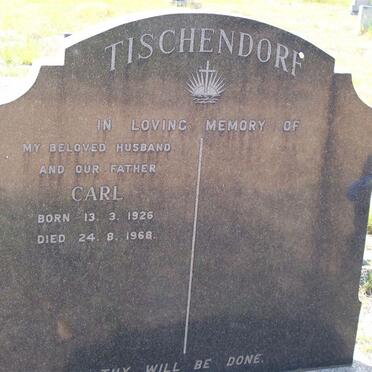 TISCHENDORF Carl 1926-1968