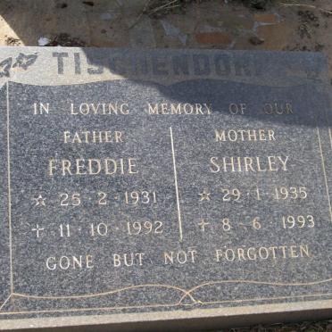 TISCHENDORF Carl 1926-1968 :: TISCHENDORF Freddie 1931-1992 &amp; Shirley 1935-1978