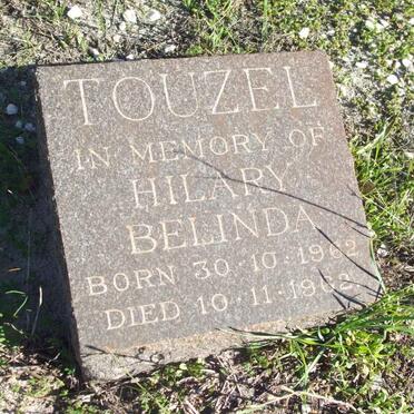 TOUZEL Hilary Belinda 1962-1962