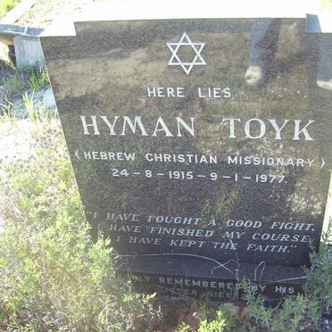 TOYK Hyman 1915-1977
