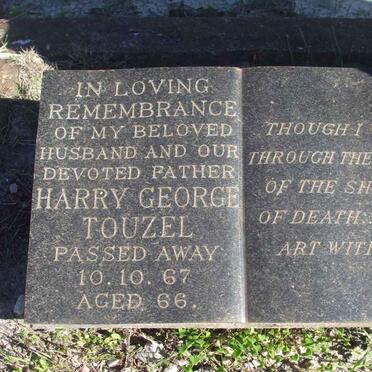 TOUZEL Harry George -1967