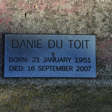 TOIT Danie, du 1951-2007