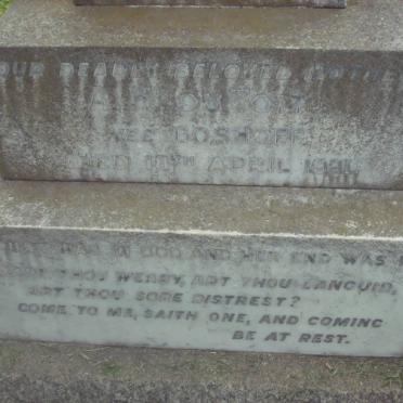 TOIT A.H., du nee BOSHOFF -1921