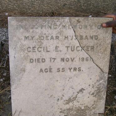 TUCKER Cecil E. -1961
