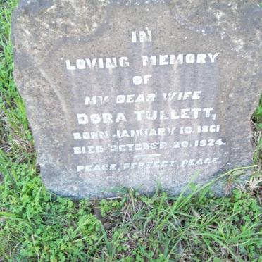 TULLETT Dora 1861-1924