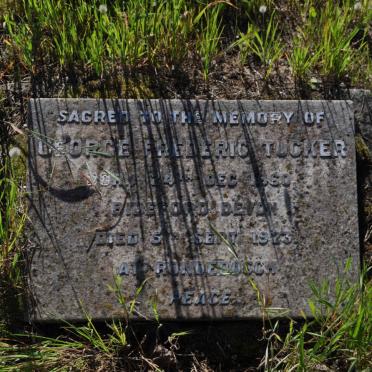 TUCKER George Frederic 1860-1923