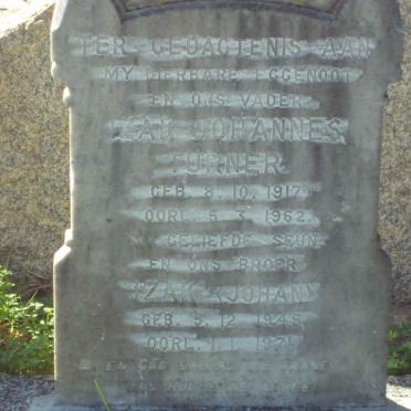 TURNER Izak Johannes 1917-1962 :: TURNER Izak 1945-1971