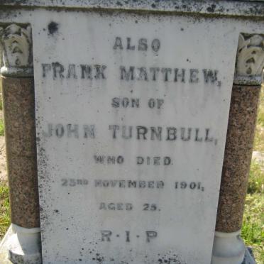 TURNBULL Frank Matthew -1901