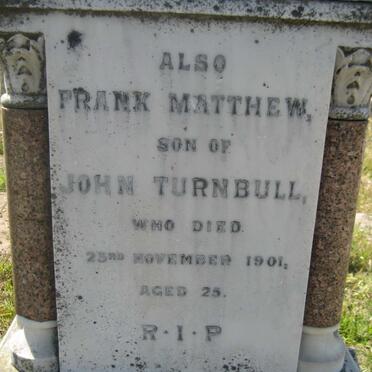 TURNBULL Frank Matthew -1901