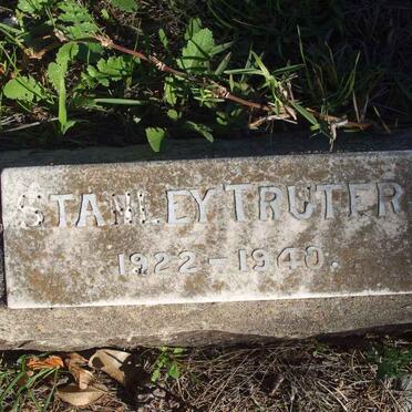 TRUTER Stanley 1922-1940