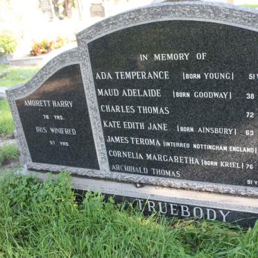 TRUEBODY :: YOUNG :: GOODWAY :: AINSBURY :: KRIEL