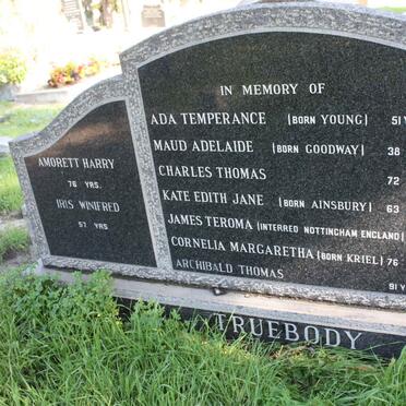 TRUEBODY :: YOUNG :: GOODWAY :: AINSBURY :: KRIEL