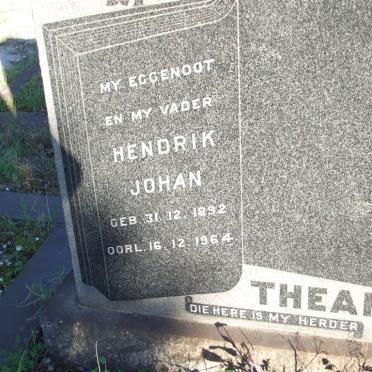 THEART Hendrik Johan 1892-1964