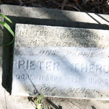 THERON Pieter -1951