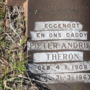 THERON Pieter Andries 1908-1963