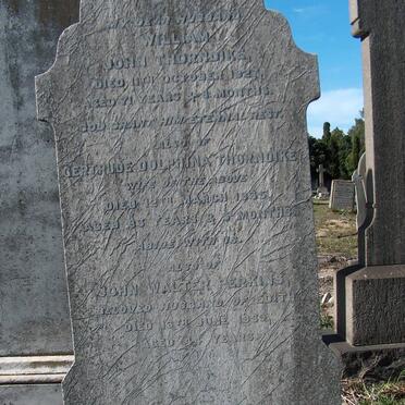 THORNDIKE William John -1927 &amp; Gertrude Dolphina -1935 :: PERKINS John Walter -1959