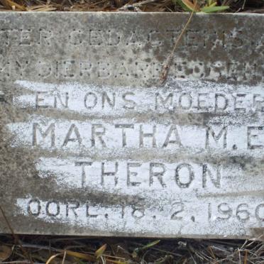 THERON Martha M.E. -1960