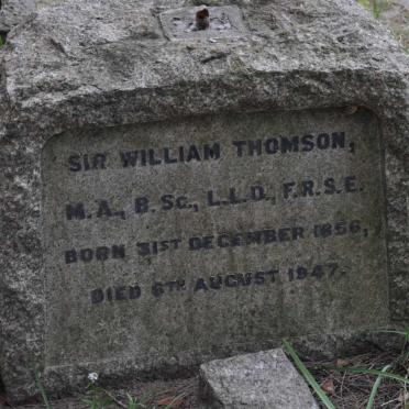 THOMSON William 1856-1947