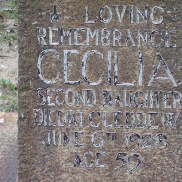 CLEDDEW Cecilia -1928