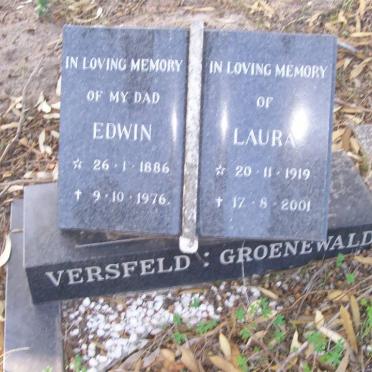 VERSFELD Edwin 1886-1976 :: GROENEWALD Laura 1919-2001