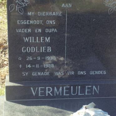 VERMEULEN Willem Godlieb 1930-1988