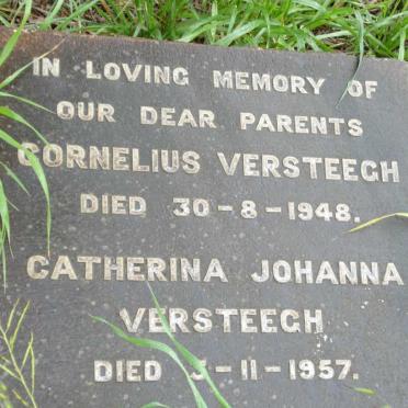 VERSTEEGH Cornelius -1948 &amp; Catharina Johanna -1957