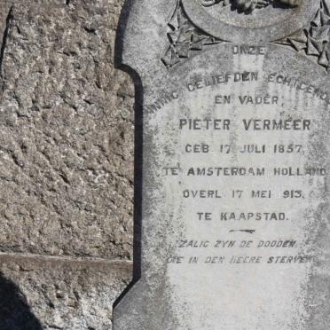 VERMEER Pieter 1857-1913