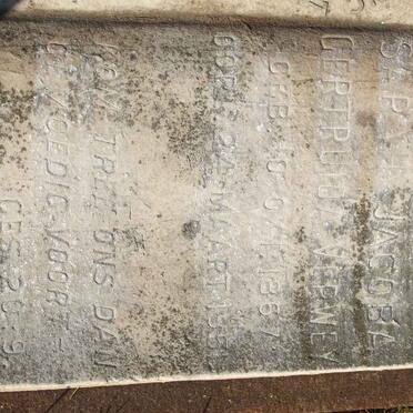 VERWEY Sarah Jacoba Gertruida 1867-1951