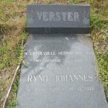VERSTER Ryno Johannes 1928-1992