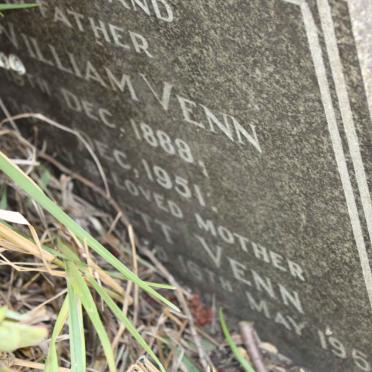 VENN William 1888-1951 &amp; ?rrett -1958 