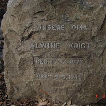 VOIGHT Alwine 1877-1945