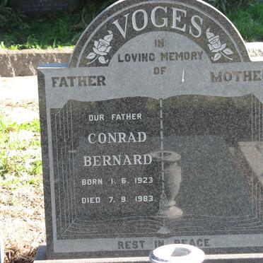 VOGES Conrad Bernard 1923-1983