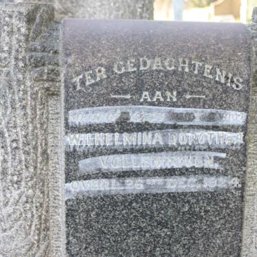 VOLLENHOVEN Wilhelmina Dorothea -1924