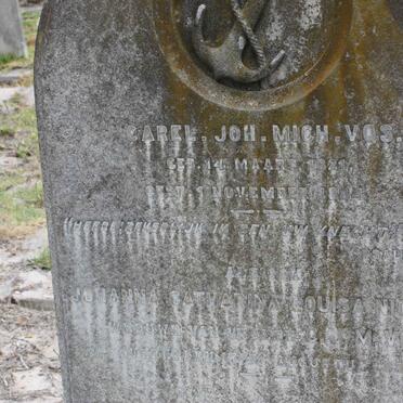 VOS C.J.M. 1821-1884 :: VOS Johanna Catharina Louisa nee NICHAUS -1897