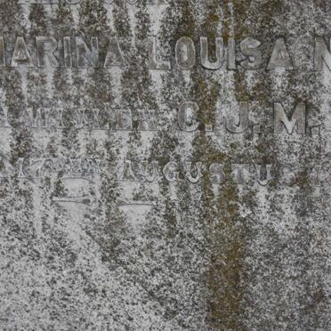 VOS Johanna Catharina Louisa nee NICHAUS -1897