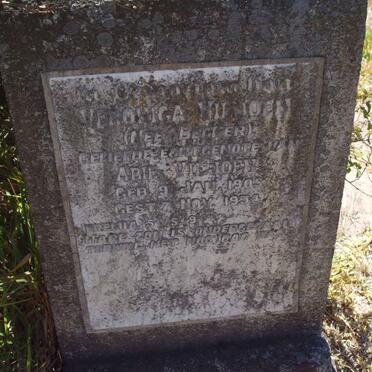 VILJOEN Veronica nee BECKER  1905-1934