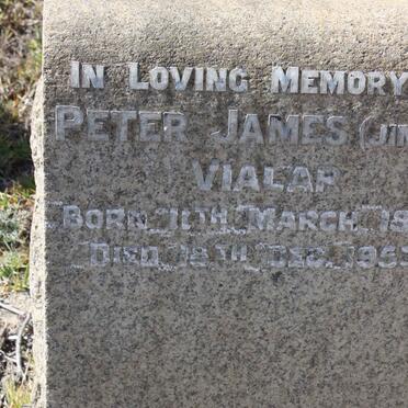 VIALAR Peter James 1884-1953