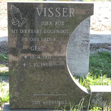VISSER Gert 1931-1980