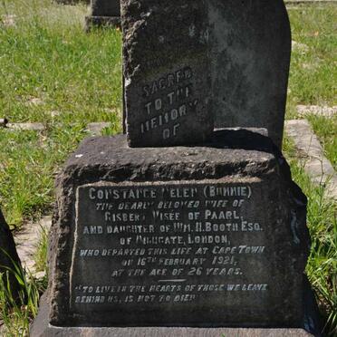 VISEE Constance Helen nee BOOTH -1921