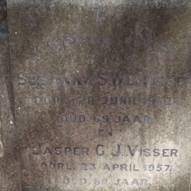 VISSER Jasper G.J. -1957 &amp; Susanna S.W.E. -1952