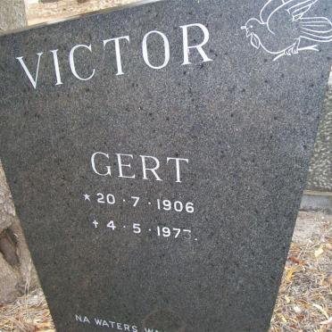 VICTOR Gert 1906-1973