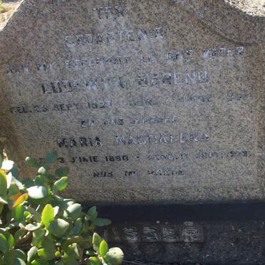 VISSER Lodewyk Barend 1893-19?4 &amp; Maria Magdalena 1890-1973