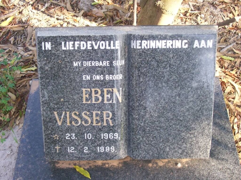VISSER Eben 1969-1989