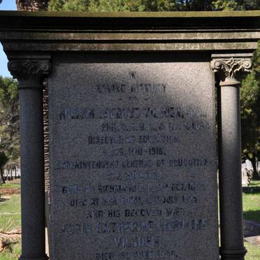 VILJOEN Willem Jacobus 185?-1929 &amp; Elsia Catherine Caroline -195?