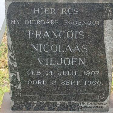 VILJOEN Francois Nicolaas 1907-1960