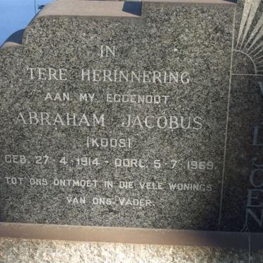VILJOEN Abraham Jacobus 1914-1969